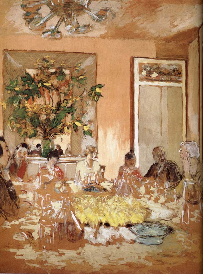 Edouard Vuillard Lunch